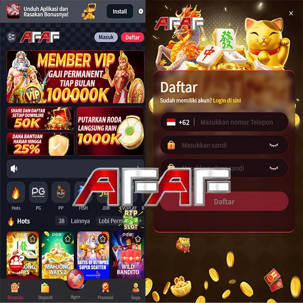 AFAF 2026 Slot Gacor RTP Tinggi